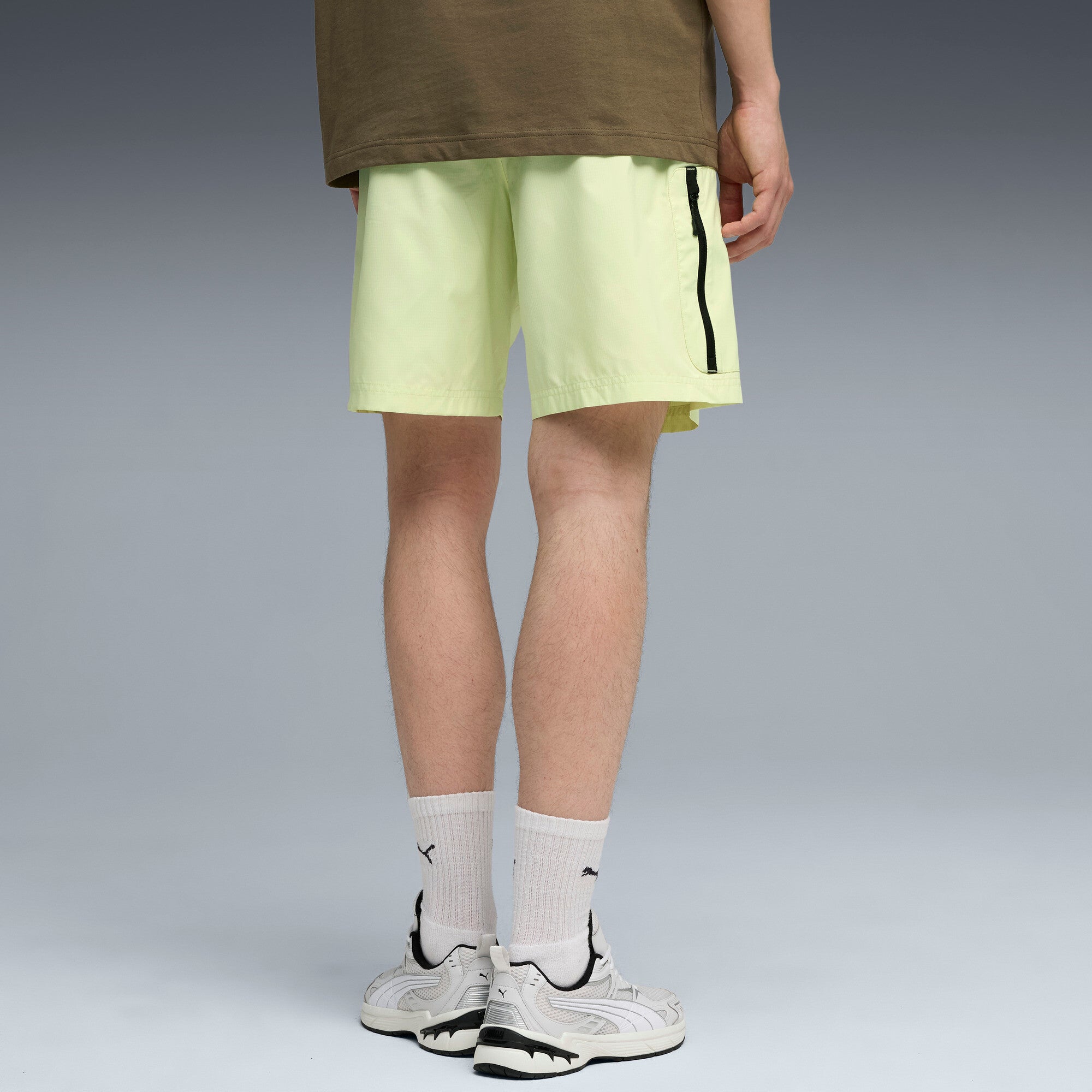 PUMA PUMATECH woven cargo shorts men in apple spritz - Image 4