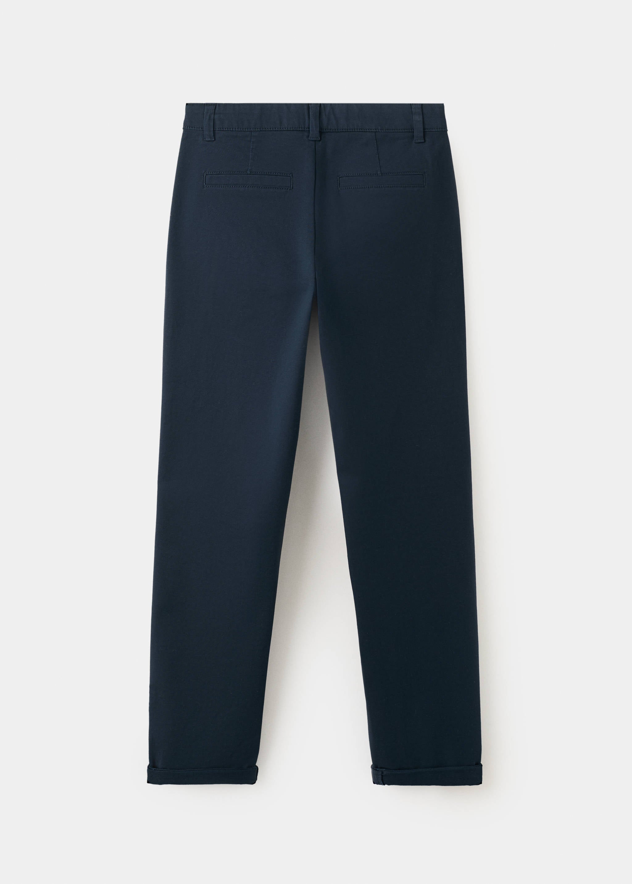 Mango pantalon rpiccolo in navy - Image 4