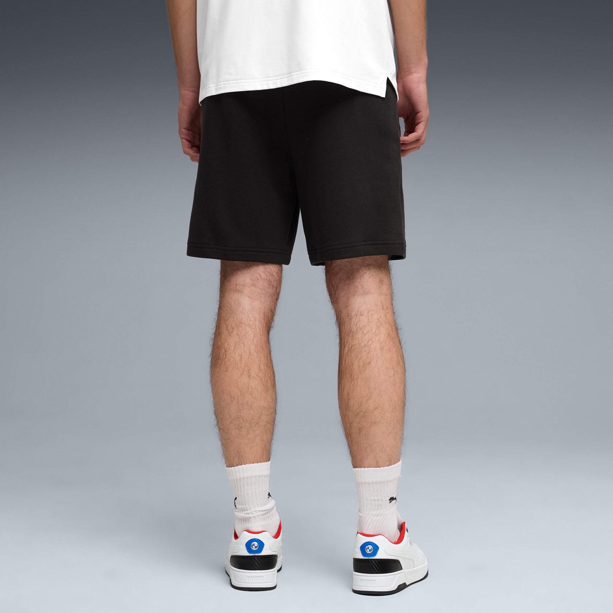 PUMA BMW M MOTORSPORT essentials shorts men in black - Image 4