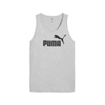 PUMA ESSENTIALS no. 1 logo tank in light gray heather - Image 4