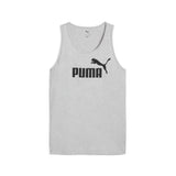 PUMA ESSENTIALS no. 1 logo tank in light gray heather - Image 4