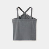 Mango camiseta tachaset in anthracite - Image 4