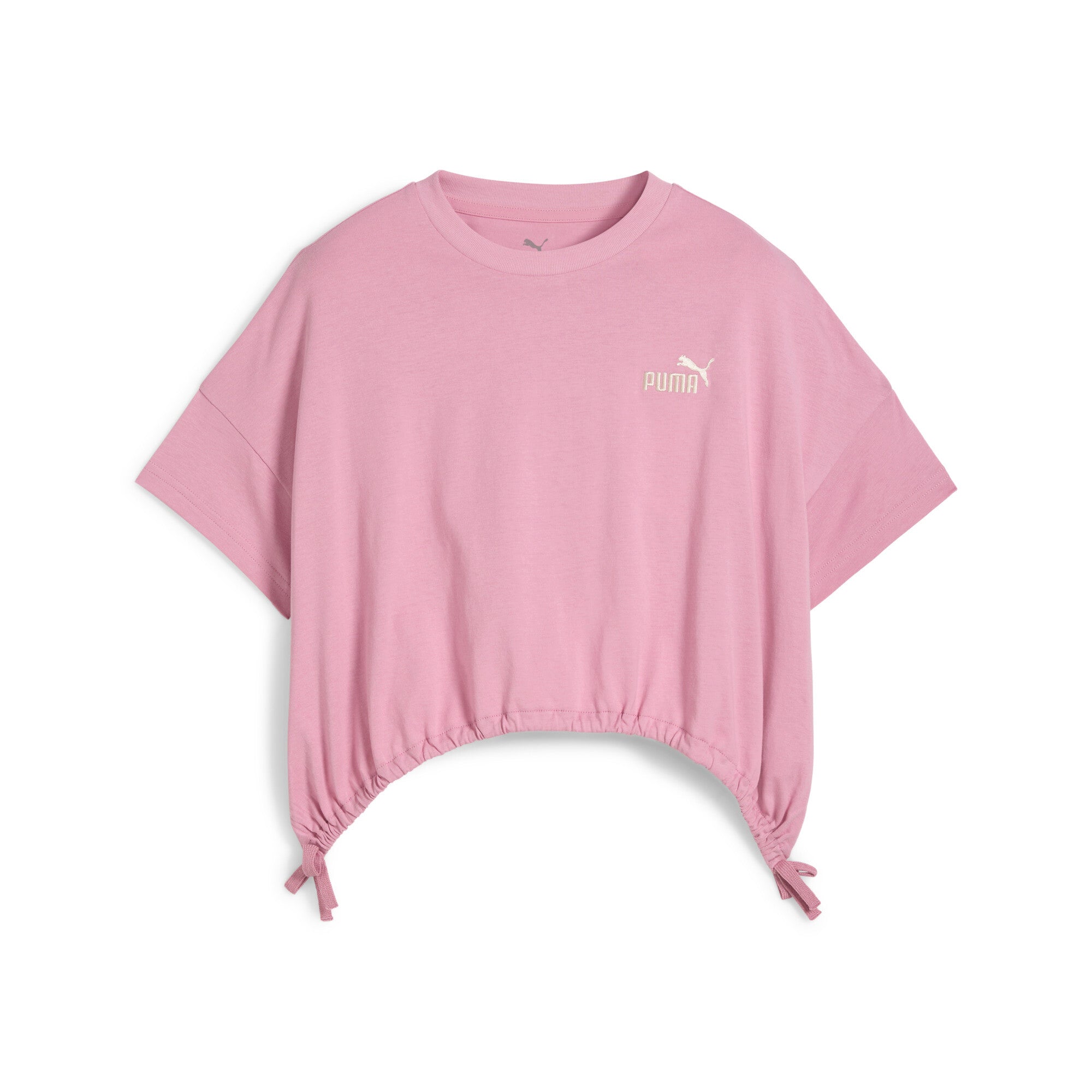 PUMA TWEENERVERSE knotted tee in poised pink - Image 4
