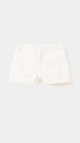 Mango shorts eyelet in white - Image 4