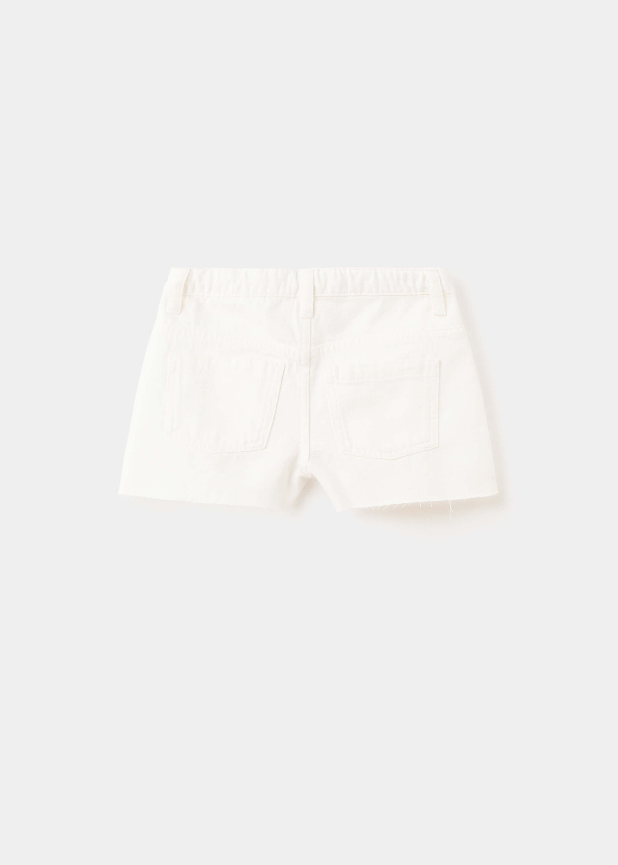 Mango shorts eyelet in white - Image 4