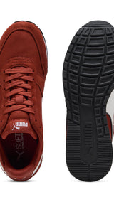 PUMA ST miler sneakers unisex in bordeaux red and white - Image 4