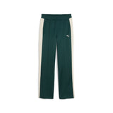 PUMA T7 ALWAYS ON straight track pants in green terrain - Image 4