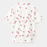Mango shirt palm in off white - Image 4