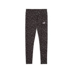 PUMA ESSENTIALS animal print leggings in black - Image 4