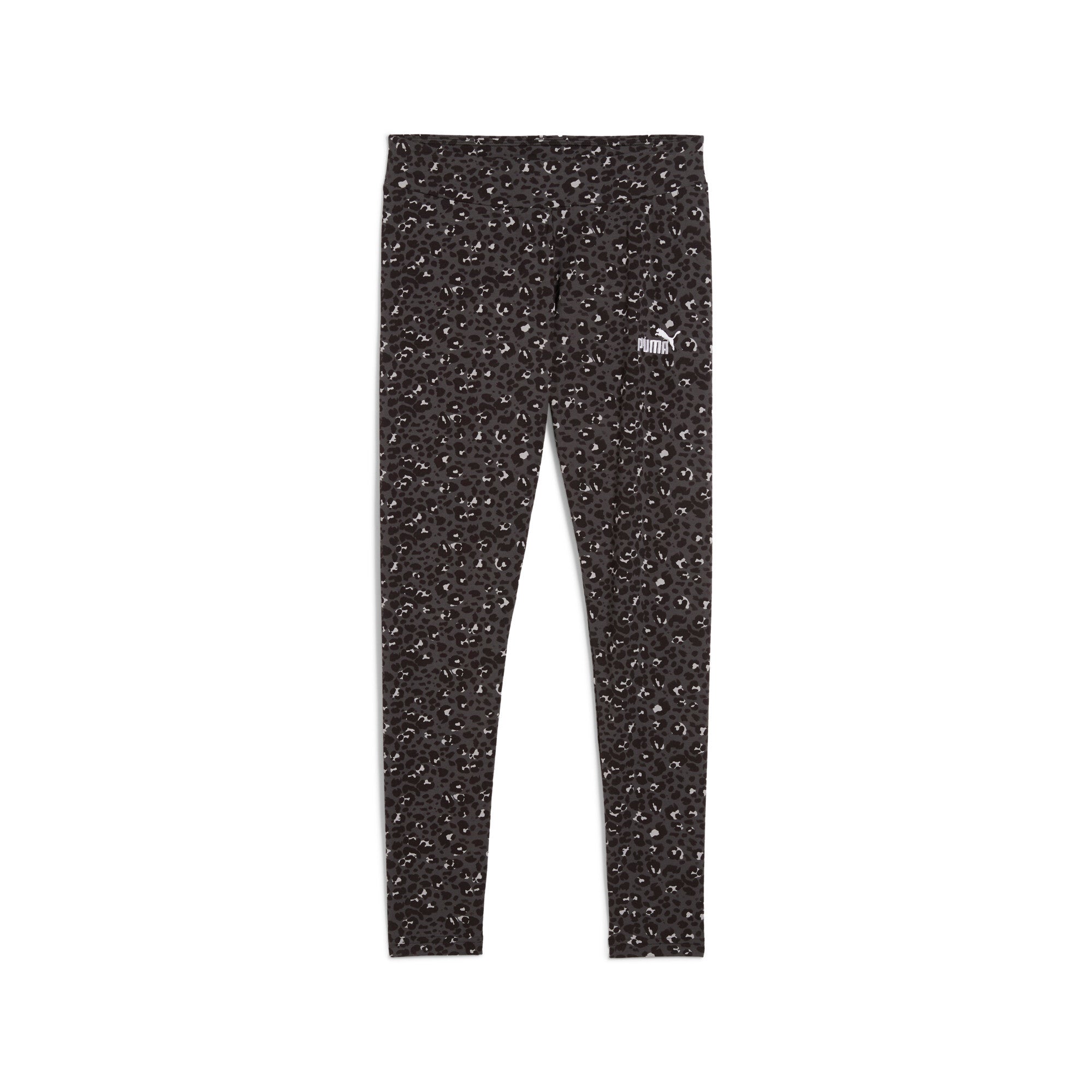 PUMA ESSENTIALS animal print leggings in black - Image 4