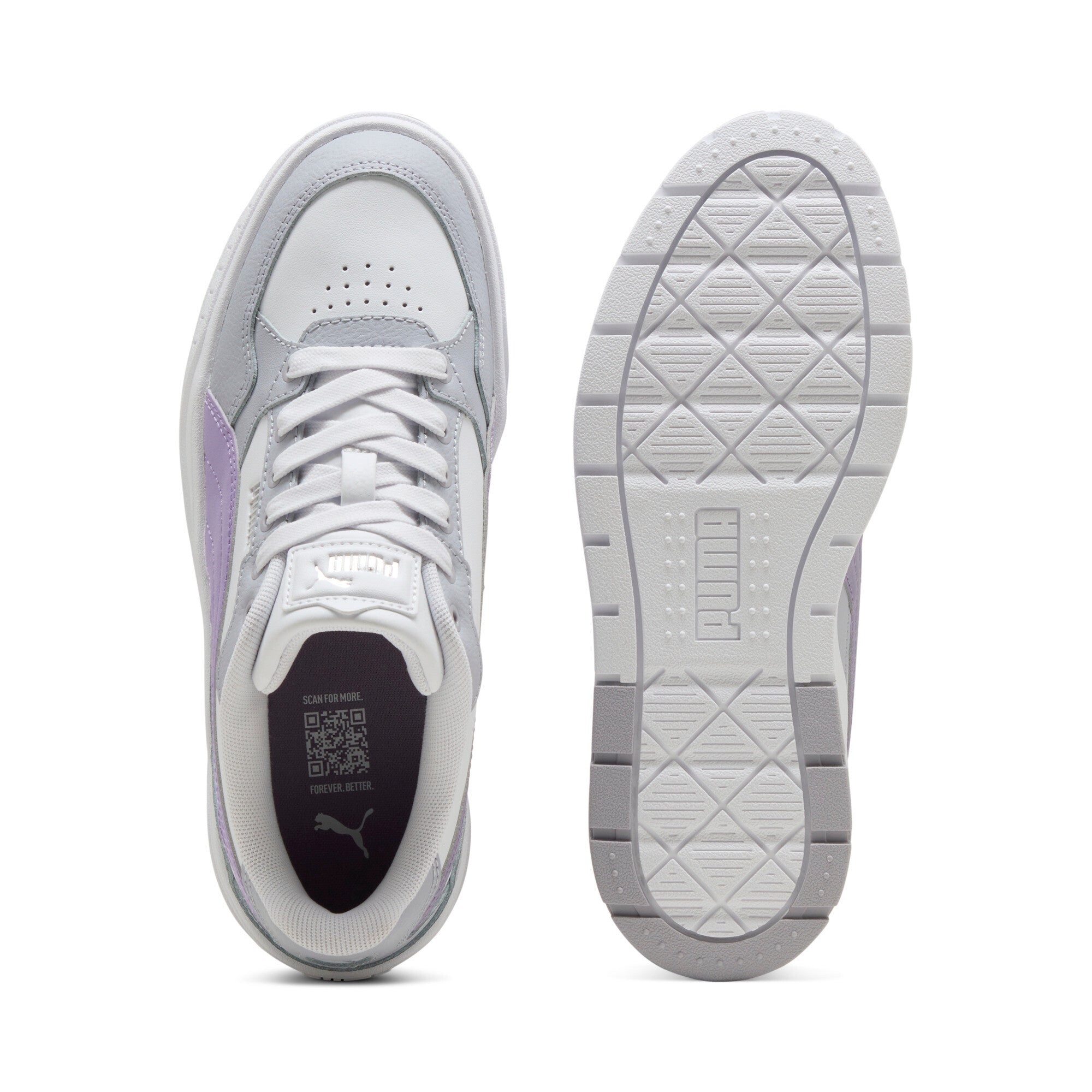 PUMA karmen II idol sneakers women in white and lilac luster - Image 4