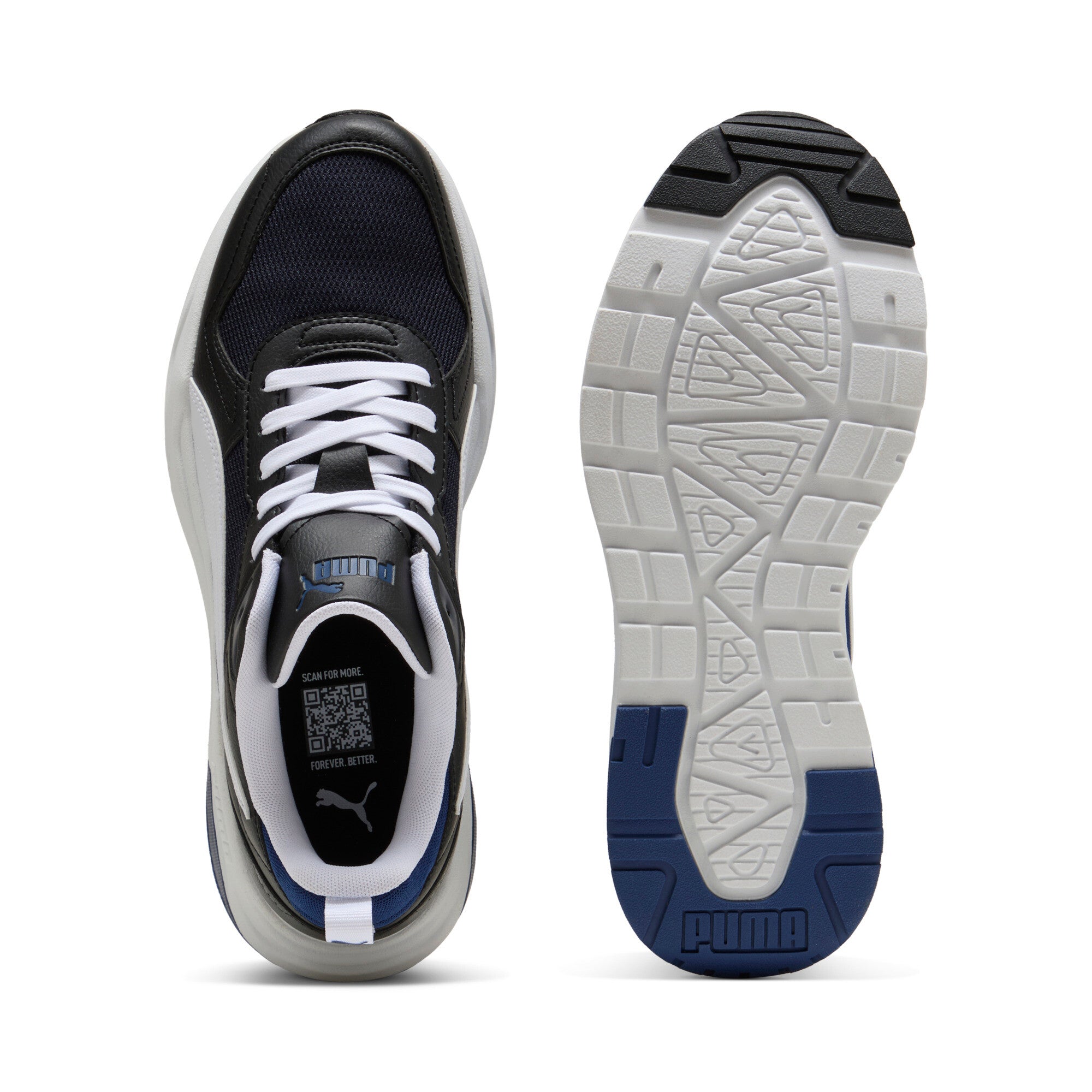 PUMA trinity 2 sneakers unisex in blue jewel and white - Image 4