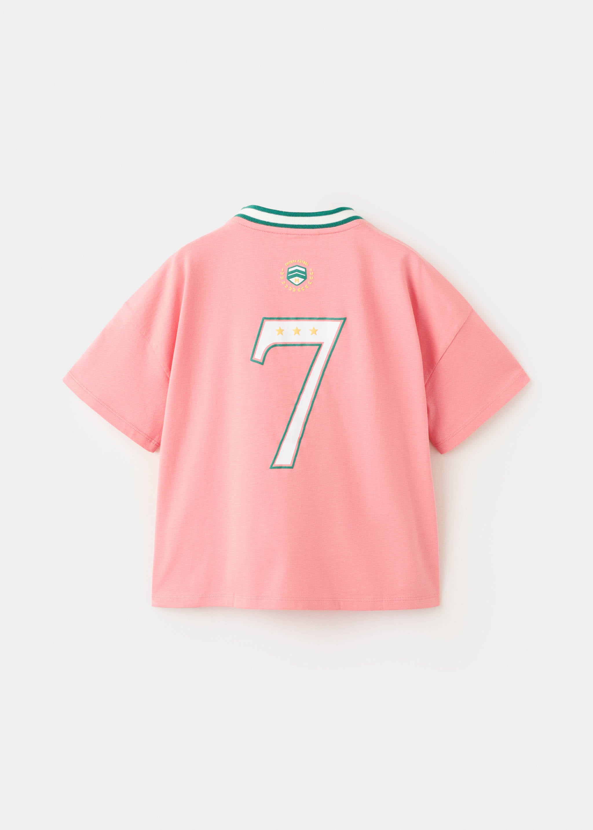 Mango camiseta mexico in pink - Image 4