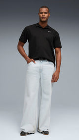 PUMA essentials elevated polo men in black - Image 5