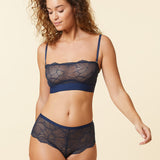 Etam flexi lace - sc bandeau in navy