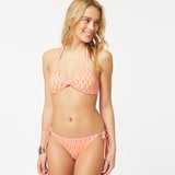 Etam twigy spe - biki ficelle in pink print