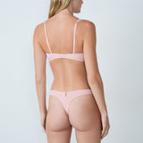 Etam coeur - n*9 balconnet in powder pink