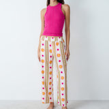 Etam forta - pantalon 7/8 in pale yellow