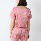 Etam kaila - top in brick print