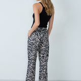 Etam kali noir - pantalon in blue/green print