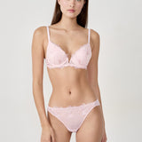 Etam prelude - tanga in powder pink