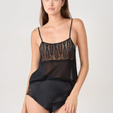Etam virtuose - caraco in black