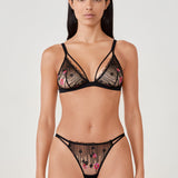 Etam drama - string in black