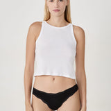 Etam jim - 7 tangas in black