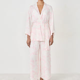 Etam magnolia - deshabille spe in rose print