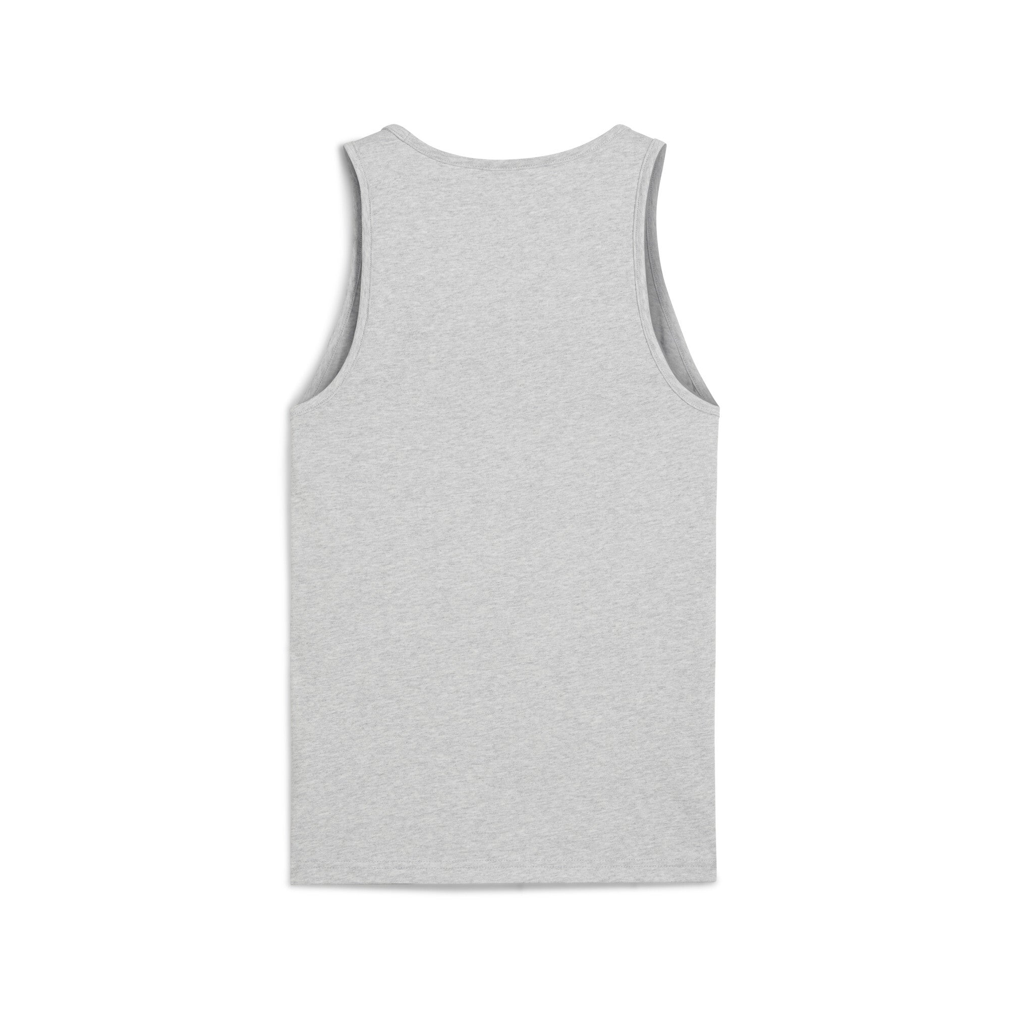 PUMA ESSENTIALS no. 1 logo tank in light gray heather - Image 5