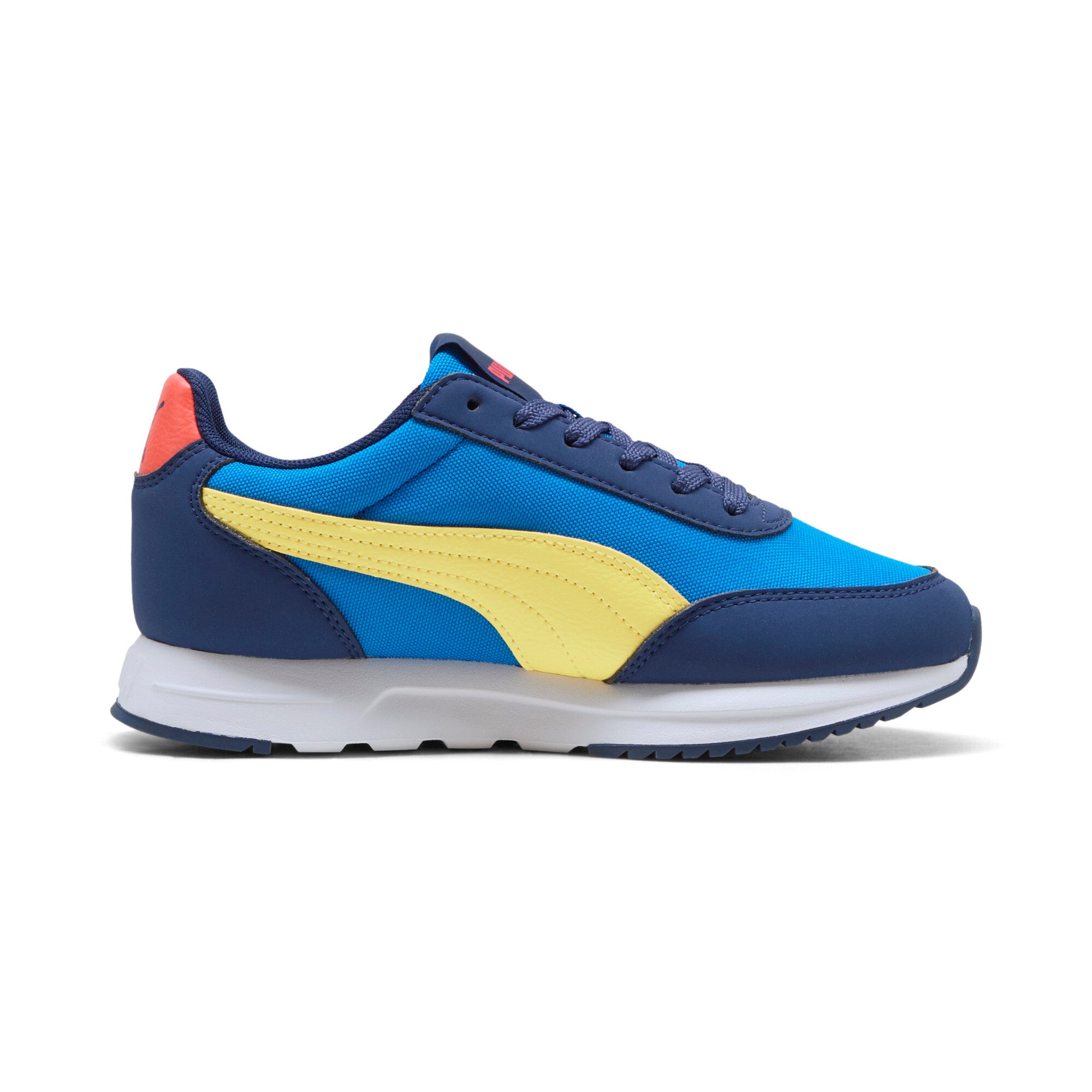 PUMA R78 lightwind sneakers youth (403706) in racing blue and pineapple ice - Image 5