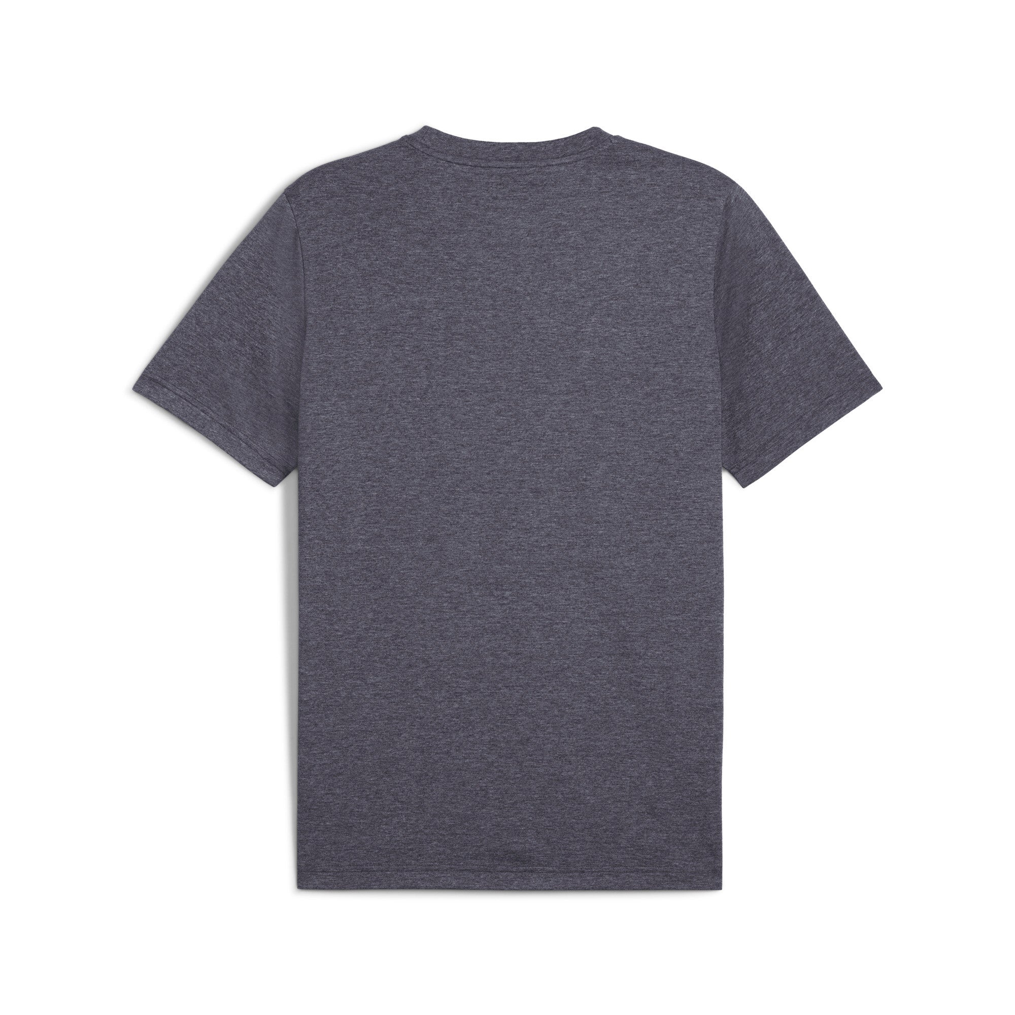 PUMA ESSENTIALS no. 1 logo heather tee in new navy - Image 5