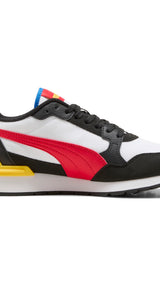 PUMA ST runner v4 nylon sneakers youth in white and for all time red - Image 5