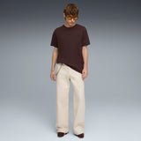 PUMA essentials small No.1 logo tee men in chocolate brown - Image 5