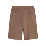 PUMA Premium ESS jacquard long line relaxed shorts 11" in totally taupe - Image 5