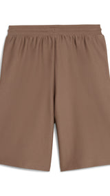 PUMA Premium ESS jacquard long line relaxed shorts 11" in totally taupe - Image 5