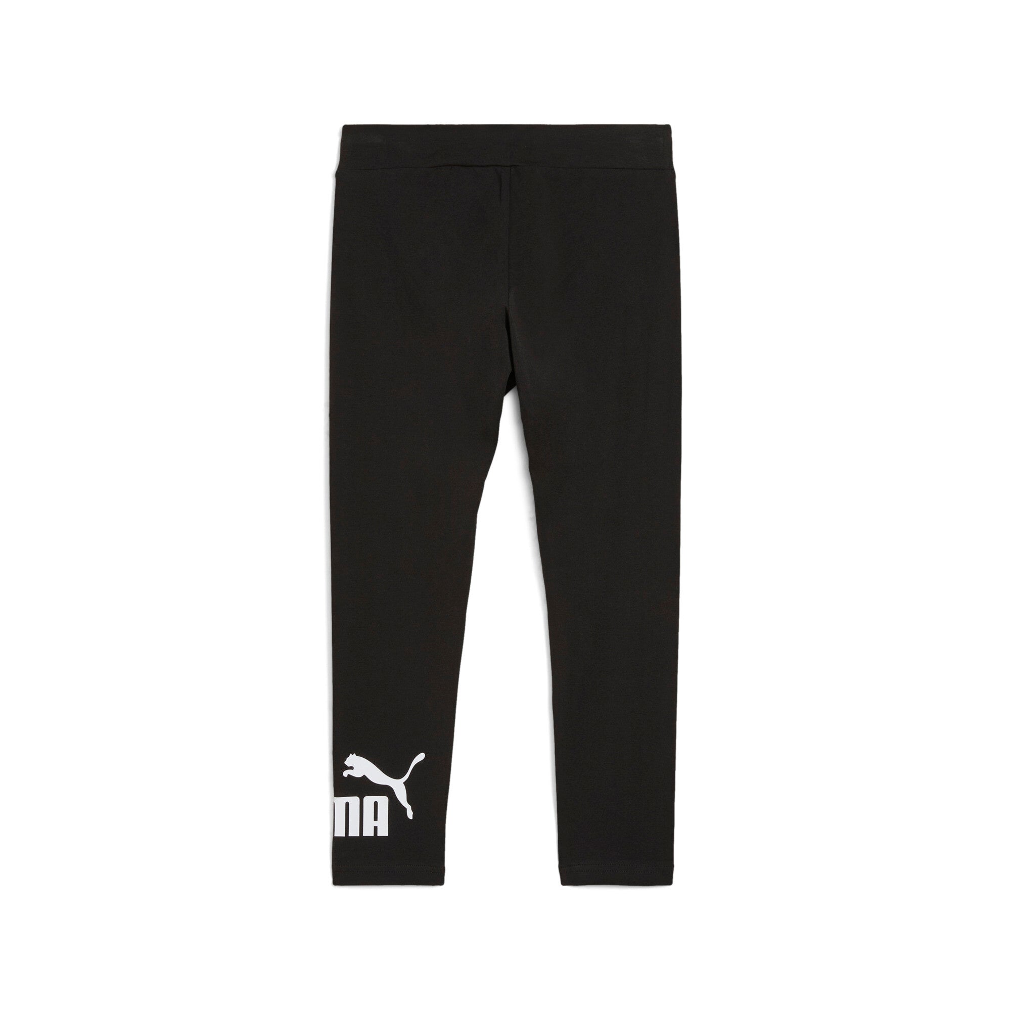 PUMA ESS no. 1 logo 3/4 leggings in black - Image 5