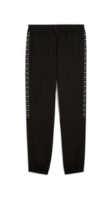 PUMA ESSENTIALS tape woven pants in black - Image 5