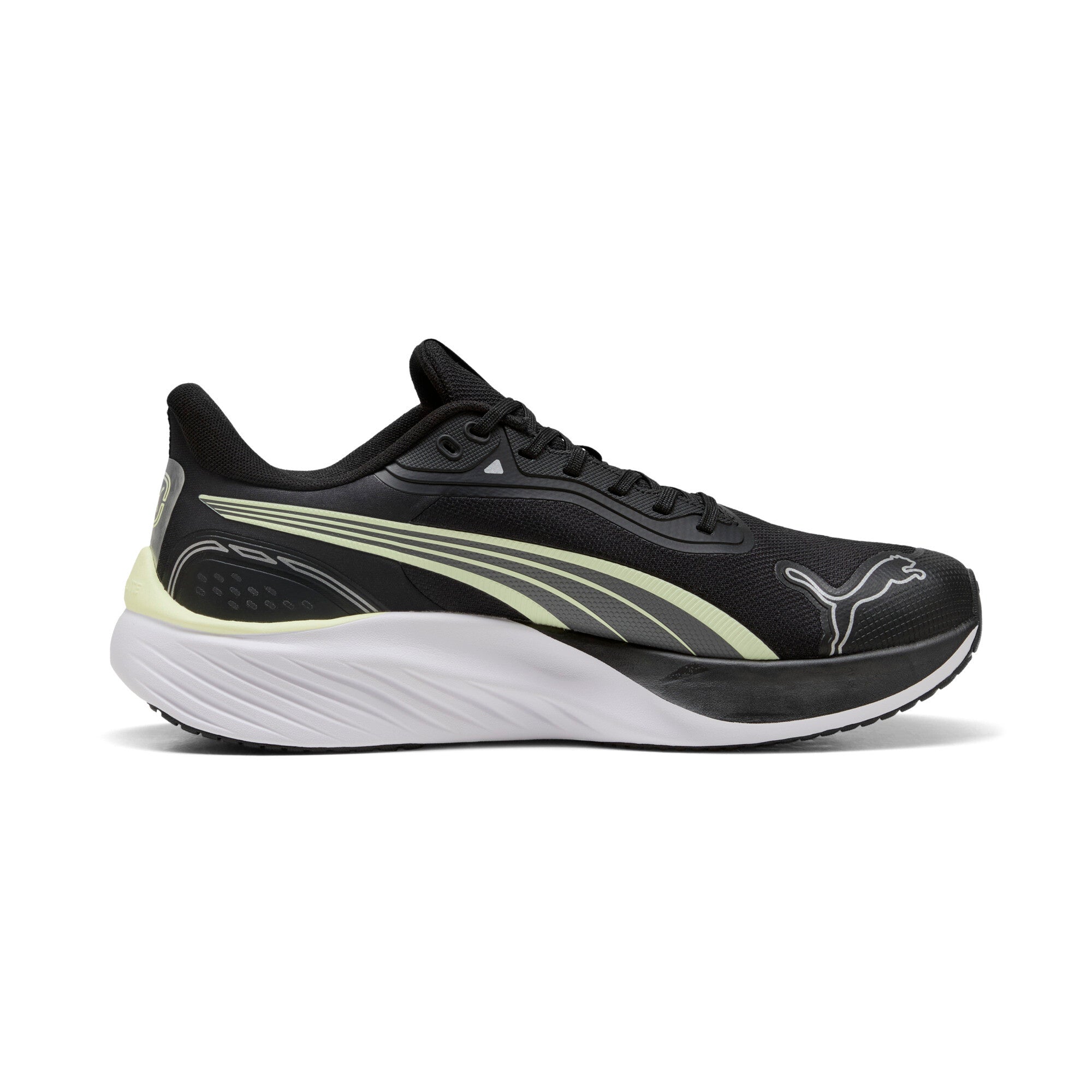 PUMA pounce lite PTX sneakers unisex in black and silver - Image 5