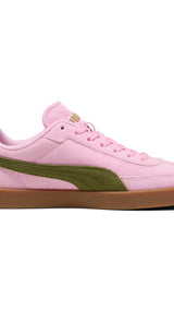 PUMA club II era sneakers unisex (400717) in pink shimmer and olive green - Image 5