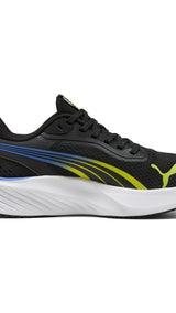 PUMA pounce lite running shoes youth in black and lime smash - Image 5