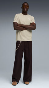 PUMA WARDROBE essentials tee men in pebble gray - Image 5