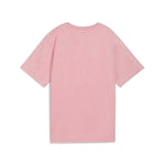 PUMA ESSENTIALS ELEVATED relaxed wash tee in poised pink - Image 5