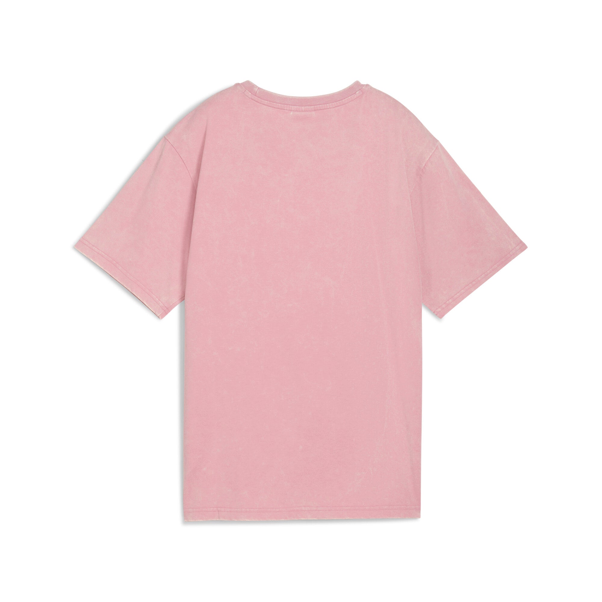 PUMA ESSENTIALS ELEVATED relaxed wash tee in poised pink - Image 5