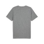 PUMA ESSENTIALS no. 1 logo tee in medium gray heather - Image 5