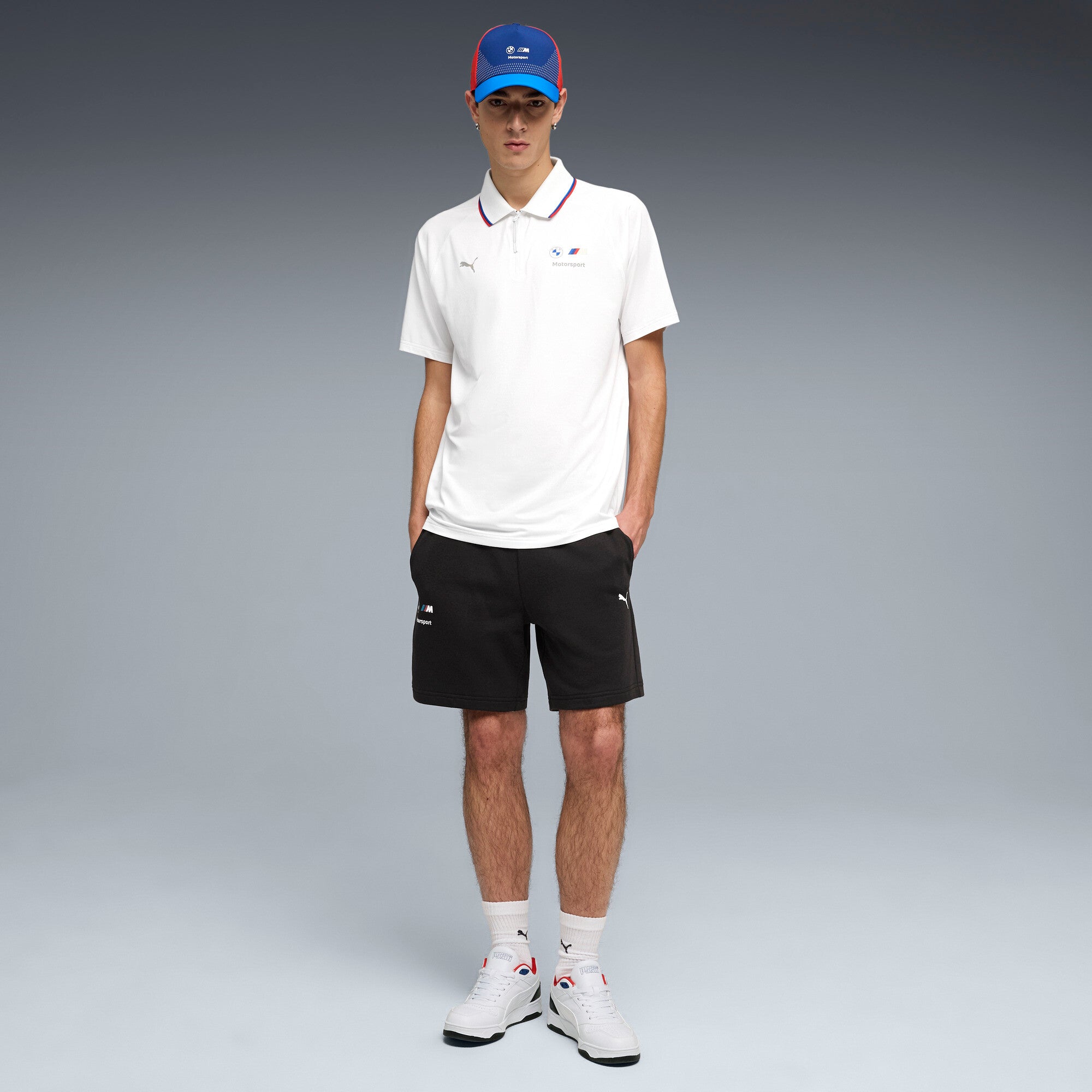 PUMA BMW M MOTORSPORT essentials shorts men in black - Image 5