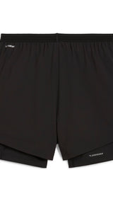PUMA Ultraweave 2-in-1 5" running shorts in black - Image 5