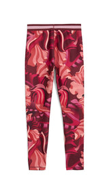 PUMA Strong high-waist tights in ruby shimmer - Image 5
