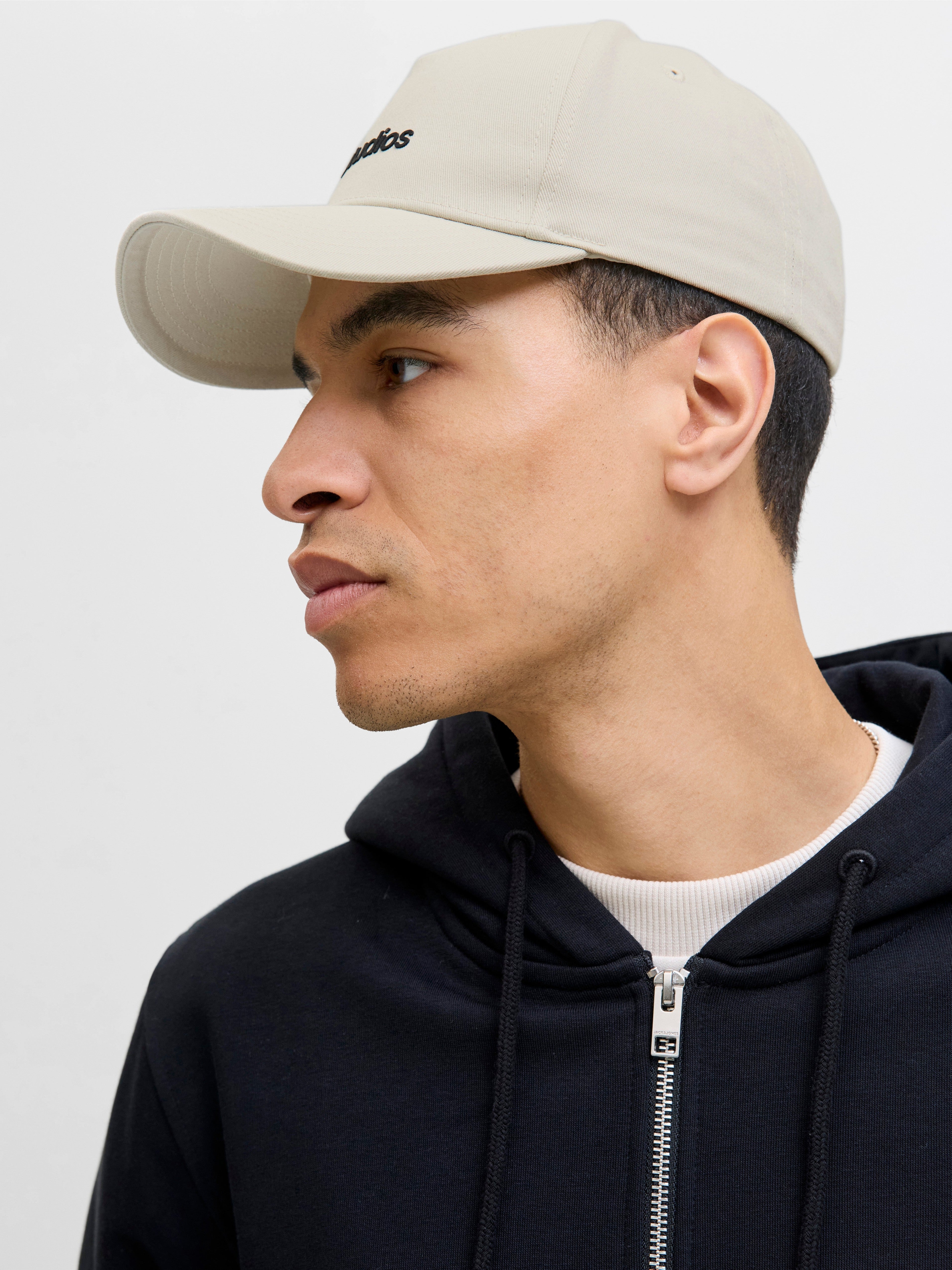 JACK & JONES JACBASE soho cap in moonbeam - Image 5
