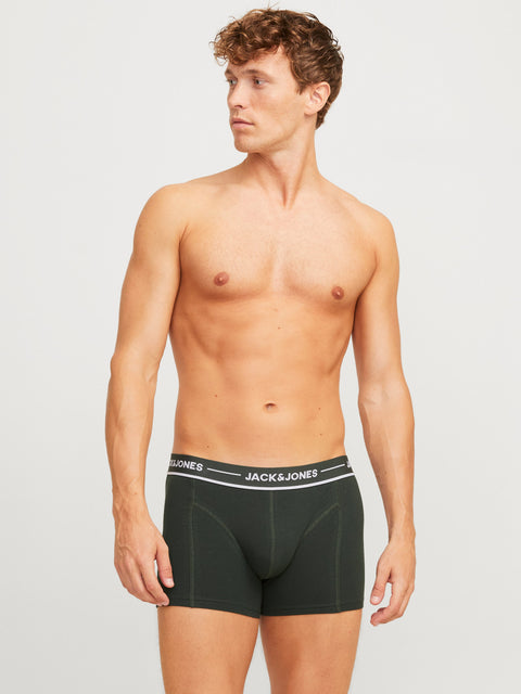 JACK & JONES JACCLAUS solid trunks pack in scarab